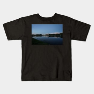 Sunset at Crescent Lake Kids T-Shirt